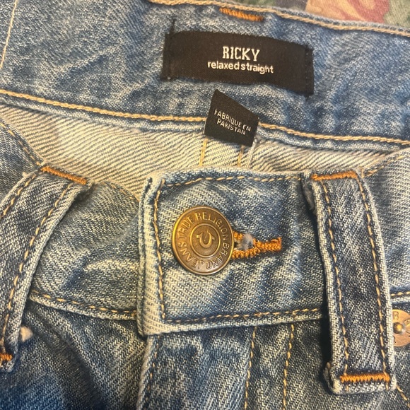 CUSTOM TRUE RELIGION RICKY JEANS - Picture 8 of 12